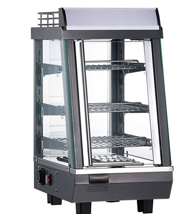 Quais são as conveniências do produto dos armários quentes da mesa?