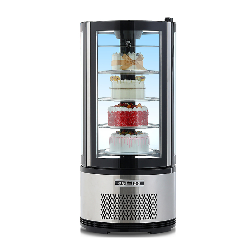 Armário de exibição de bolo