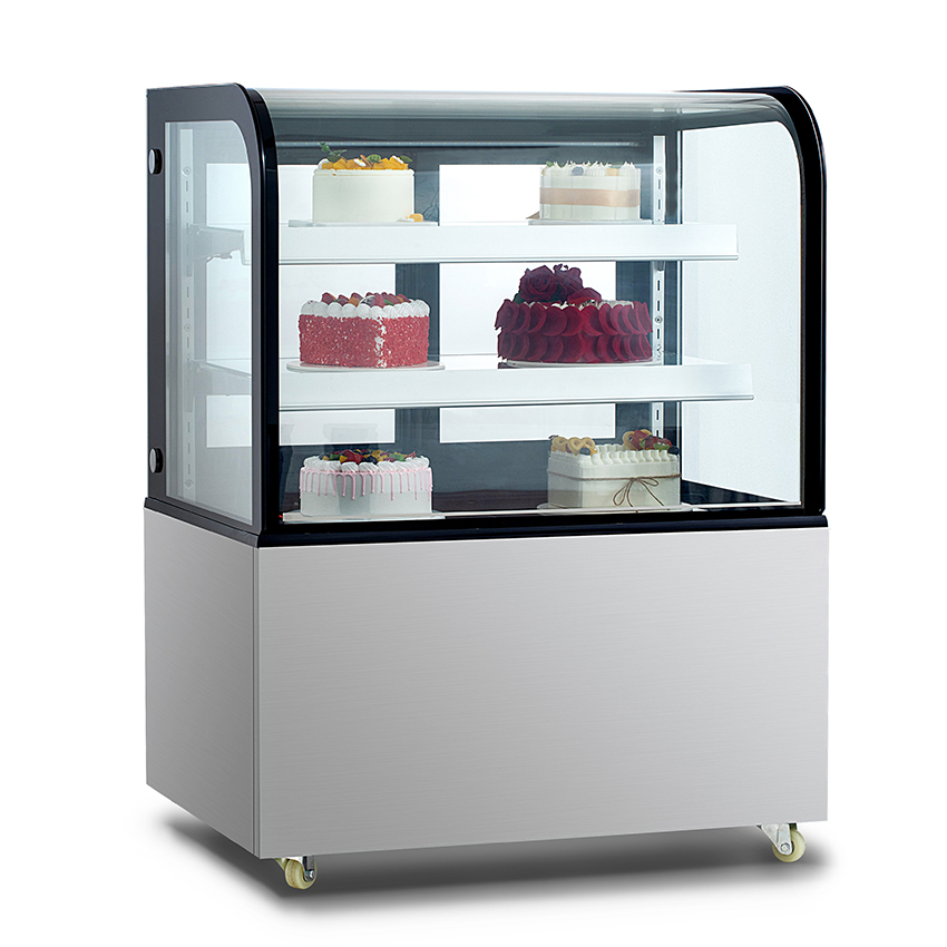 Armário de exibição de bolo