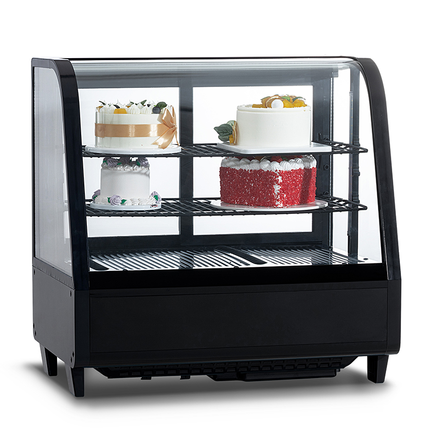 Armário de exibição de bolo